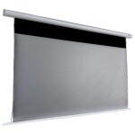 Oray ecran motorise hcm4 tensionne : serie 3 alr format image 112 x 200cmsurface grise alrlivre avec ...