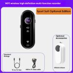 Ore - camra de sport multifonctionnelle, enregistreur de moto, wifi dv, action 1080p, anti - mini camra ...