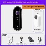 Ore - camra de sport multifonctionnelle, enregistreur de moto, wifi dv, action 1080p, anti - mini camra ...