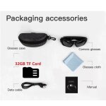 Ore - lunettes de camra 4k, lunettes vido, enregistreur vido de surveillance de vlo, camra d'action, ...