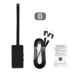 Ore - mini camra wifi portable hd1080p, petit camscope p2p sans fil, webcam en boucle statique, prise ...