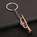 Ore - porte - cls pendentif saxophone personnalis, mini porte - cls cratif pour passionn de musique, ...