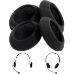 Oreillers supra - auriculaires pour casque d'ecoute compatible avec les ecouteurs / protection auriculaire ...