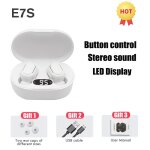 Oreillette bluetooth sans fil d'origine e7s avec micro led affichage air pro écouteurs pour iphone xiaomi ... Oreillette bluetooth sans fil d'origine e7s avec micro led affichage air pro écouteurs pour iphone xiaomi ...