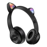 Oreillettes de chat bluetooth 5. 0, grande capacit, tlphone portable, jeu d'ordinateur, musique, sans ...