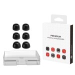 Oreillettes ergonomiques souples, 6 pi�ces, adapt�es aux embouts du conduit auditif, compatibles avec ...