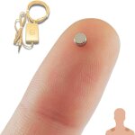 Oreillette espion ecouteur mini invisible pour examen nano cach pour telephone avec microphone bandes ...