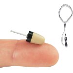 Oreillette espion ecouteur mini invisible pour examen vip pro cach telephone microphone - casque sans ...