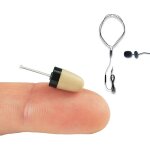 Oreillette espion ecouteur mini invisible examen vip pro cach telephone microphone filaire - casque ...