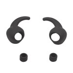 Oreillettes de sport en silicone, 1 paire, anti - chute, embouts pour couteurs sans fil, accessoires ...