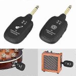 Original r�cepteur de son uhf guitare syst�me sans fil emetteur set - yvan