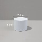 Ornements de fond de prise de vue de cube 3d blanc, accessoires de photographie de studio photo, accessoires ...