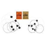 Orphee 12 pices cordes de guitare srie de cordes de guitare e / b / g / d / a / e utiliser un fil de ...