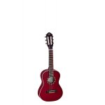 Ortga r121 - 14wr - guitare classique 1 / 4 - bordeaux ( + housse)
