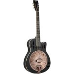 Ortega americana series rrg40ce - dbk resonator guitar guitare a r�sonateur electro - acoustique