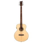 Ortega d7e - 4 - basse electro - acoustique - naturel satin