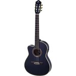 Ortega feel series rce138 - t4bk - l guitare classique pour gaucher avec housse Ortega feel series rce138 - t4bk - l guitare classique pour gaucher avec housse