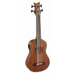 Ortega lizzy - ukul�l� basse electro - acoustique lizard - naturel satin� ( + housse)