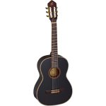 Ortega r221bk - 7 / 8 guitare classique noire avec housse Ortega r221bk - 7 / 8 guitare classique noire avec housse