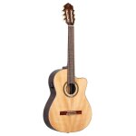 Ortega rce158mn performer series guitar natural guitare electro - acoustique classique avec housse