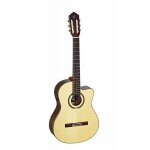 Ortega rce158sn - guitare electro - classique - naturel brillant ( + housse)