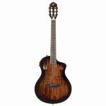 Ortega rtpdlx - aca - guitare electro - classique tourplayer - d�grad� brillant ( + housse)