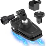Osmo pocket 3 magnétique sac à dos epaulière sangle support compatible avec gopro 12 - 3 d'action caméras ... Osmo pocket 3 magnétique sac à dos epaulière sangle support compatible avec gopro 12 - 3 d'action caméras ...