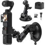 Osmo pocket 3 support � ventouse + adaptateur d'extension, support voiture support de cam�ra de v�hicule ...