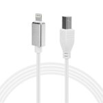 Otg vers midi c�ble usb adaptateur alliage d'aluminium electrique piano tambour instrument de musique ...