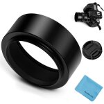 Otover pare - soleil standard a visser en métal 52 mm avec bouchon d'objectif central pour appareil photo ... Otover pare - soleil standard a visser en métal 52 mm avec bouchon d'objectif central pour appareil photo ...