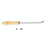 Outil de rparation de saxophone, tte sphrique en mtal, outils d'entretien du manche du saxophone, ...