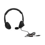 Oy359 ¿ casque tlphonique usb, audio numrique filaire, avec microphone, pour center d'appels, webinaire ...
