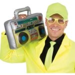 P'tit clown re22681, lecteur radio cassette rtro gonflable