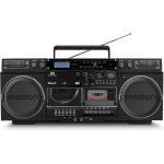 P66538 enregistreur à cassettes (ghettoblaster rétro avec lecteur cd, années 80, grand, usb, sd, cd, ... P66538 enregistreur à cassettes (ghettoblaster rétro avec lecteur cd, années 80, grand, usb, sd, cd, ...