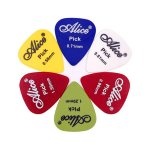 Pack de 100 plectres de guitare alice alice 0. 58 0. 71 0. 81 0. 96 1. 2 1. 5 mm