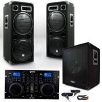 Pack 15215 sonorisation 2800w caisson bi - amplifié + combo gemini cdm - 4000 Pack 15215 sonorisation 2800w caisson bi - amplifié + combo gemini cdm - 4000