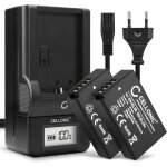 Pack de 2x batteries en - el20 en - el20a 800mah avec station de charge compatible avec appareil photo ...