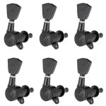 Pack de 6 chevilles de réglage de cordes, têtes de machine 6r pour pièces de guitare electrique / acoustique, ... Pack de 6 chevilles de réglage de cordes, têtes de machine 6r pour pièces de guitare electrique / acoustique, ...