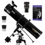 Pack complet tlescope omegon 130 / 920 eq2 + zoom + guide dbutant + oculaires + vise
