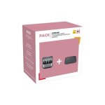 Pack ecouteurs intra auriculaires sans fil samsung galaxy buds 3 avec reduction de bruit argent + chargeur ...