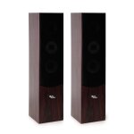 Pack enceintes colonnes evidence acoustics ea700 - wal - 2x500w pmpo - bass reflex 3 voies - noyer - ...