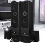 Pack enceinte home - cin�ma - evidence acoustics ea850 - bk - 5 enceintes 850w - bass reflex - mini strobe ...