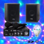 Pack karaok� 100w enfants + lumi�re mini astro led