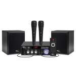 Pack karaok� enfants evidence acoustics ea - mykaraoke 80w amplificateur bluetooth usb, 2 enceintes, ...