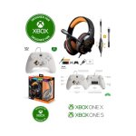 Pack manette xbox one - s - x - pc blanche edition officielle + casque gamer pro h3 orange spirit of ...