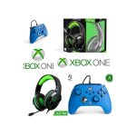 Pack manette xbox one - s - x - pc bleu edition speciale + casque gamer pro h3 spirit of gamer xbox one ...