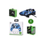Pack manette xbox one - s - x - pc camouflage bleu edition officielle + casque gamer pro h3 spirit of ...