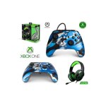 Pack manette xbox one - s - x - pc camouflage bleu metal edition speciale + casque gamer pro h3 vert ... Pack manette xbox one - s - x - pc camouflage bleu metal edition speciale + casque gamer pro h3 vert ...