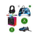 Pack manette xbox one - s - x - pc camouflage bleu métalisé officielle + casque gamer pro ph8 spirit ... Pack manette xbox one - s - x - pc camouflage bleu métalisé officielle + casque gamer pro ph8 spirit ...
