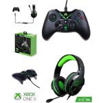 Pack manette xbox one - s - x - pc windows noire + casque gamer pro h3 spirit of gamer xbox one / s / ...
